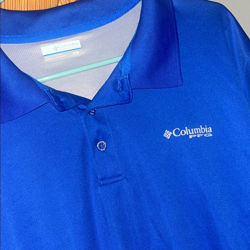 Columbia Men's Royal Blue Polo Shirt